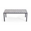 Table de jardin en aluminium et céramique motif Tripod Table de jardin en aluminium et céramique motif Tripod