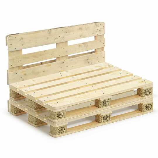 Lot de 3 palettes pour salon de jardin | Cuzco