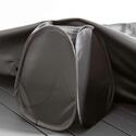 Housse de table de jardin noire 200 x 130 cm | COV'UP
