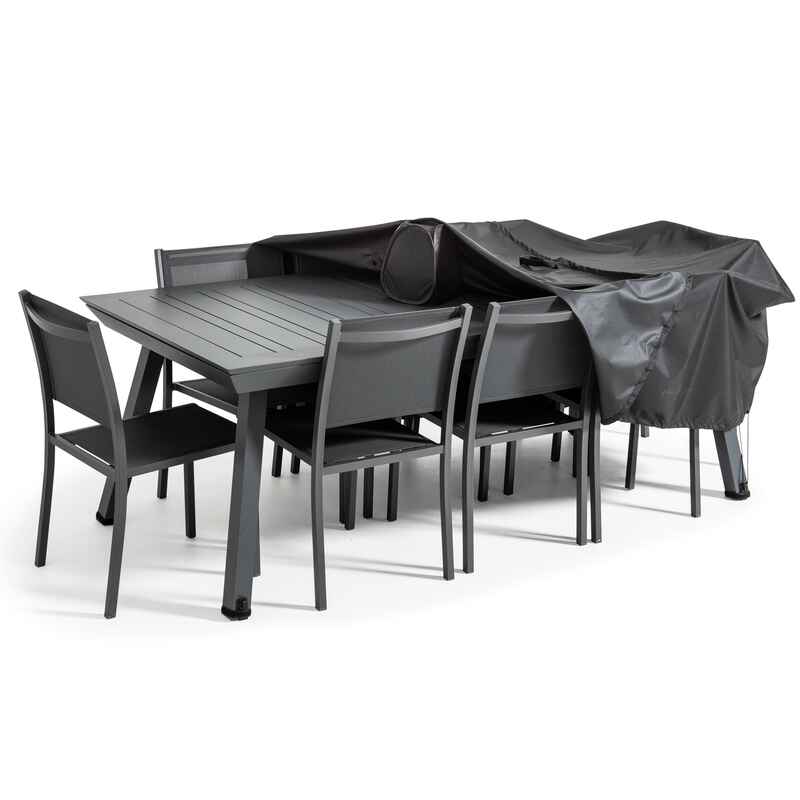 Housse de protection pour salon de jardin table - 242x162x100cm