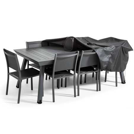 SUNNYDAYS Housse de protection pour table de jardin - 240 x 130 x