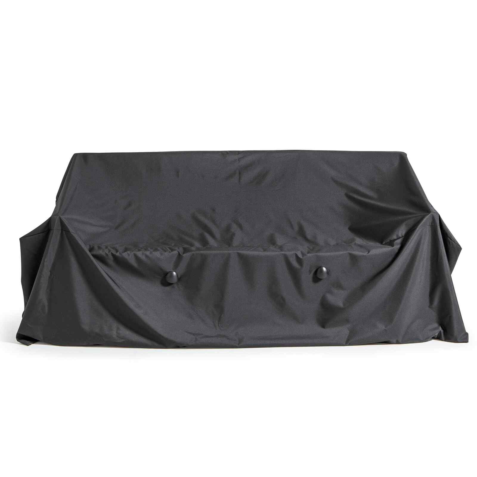 Housse de canapé extérieur noire 230 x 90 x 60 cm
