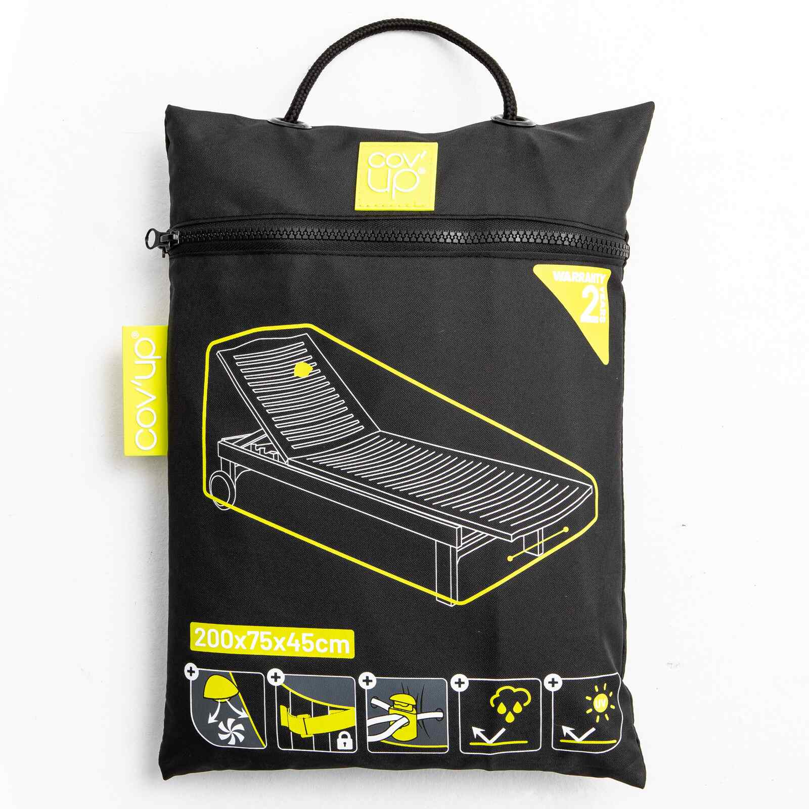 Housse de protection bain de soleil 200 x 75 cm Housse de protection bain de soleil 200 x 75 cm