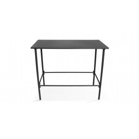 Table bar style indus avec 6 tabourets Table bar style indus avec 6 tabourets