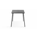 Table grise en métal style indus Table grise en métal style indus