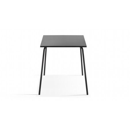 Table grise en métal style indus Table grise en métal style indus