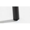 Pied table carrée intérieure grise Pied table carrée intérieure grise