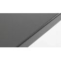 Table design en métal gris Table design en métal gris