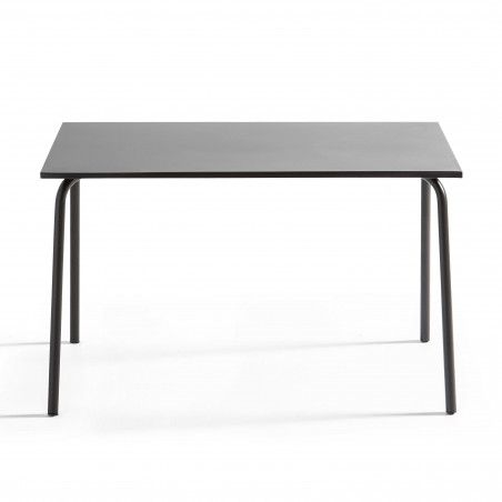 Ensemble table rectangulaire (120 x 70 x 72 cm) et 4 fauteuils (3/12)