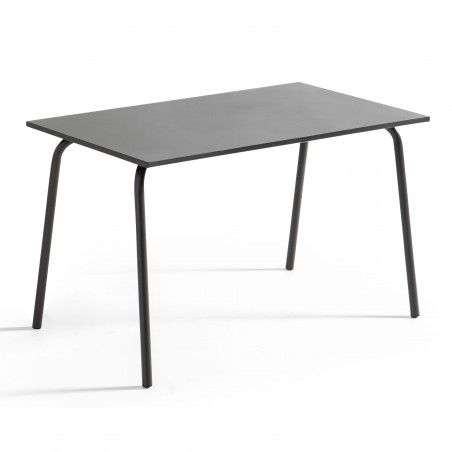 Ensemble table rectangulaire (120 x 70 x 72 cm) et 4 fauteuils (4/12)