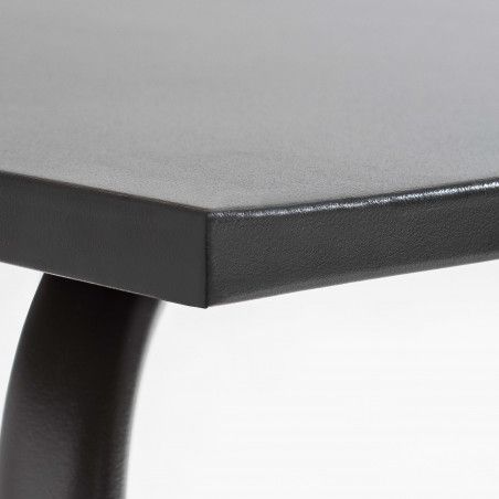 Ensemble table rectangulaire (120 x 70 x 72 cm) et 4 fauteuils (6/12)