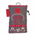 Housse barbecue grise 110x58x60 cm (1/5)