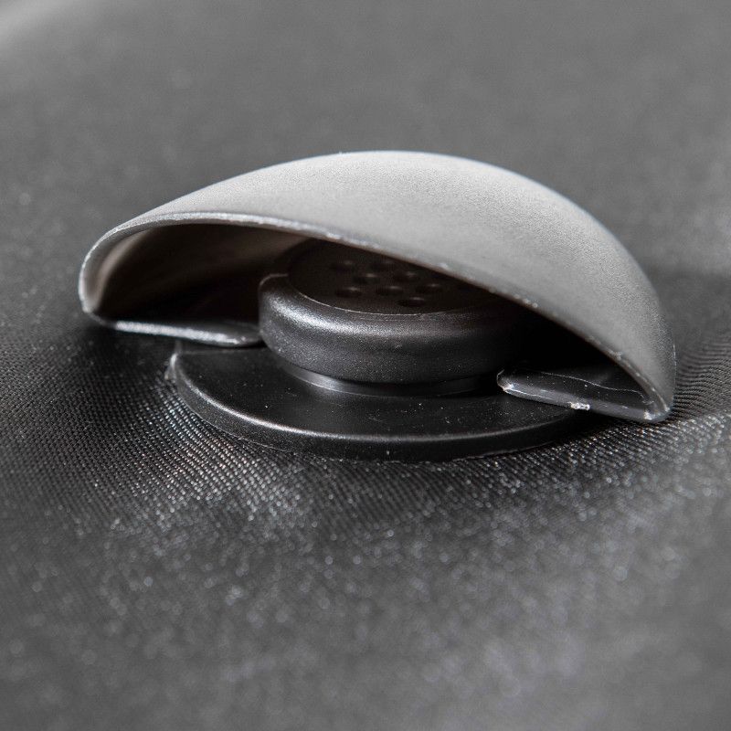 Housse de canapé de jardin noire 230x90x60 cm (7/7)