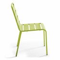 Table de jardin en métal 180x90 cm et 6 chaises (1/9)