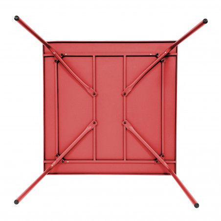 Table de jardin carrée en métal et 8 chaises (2/17)