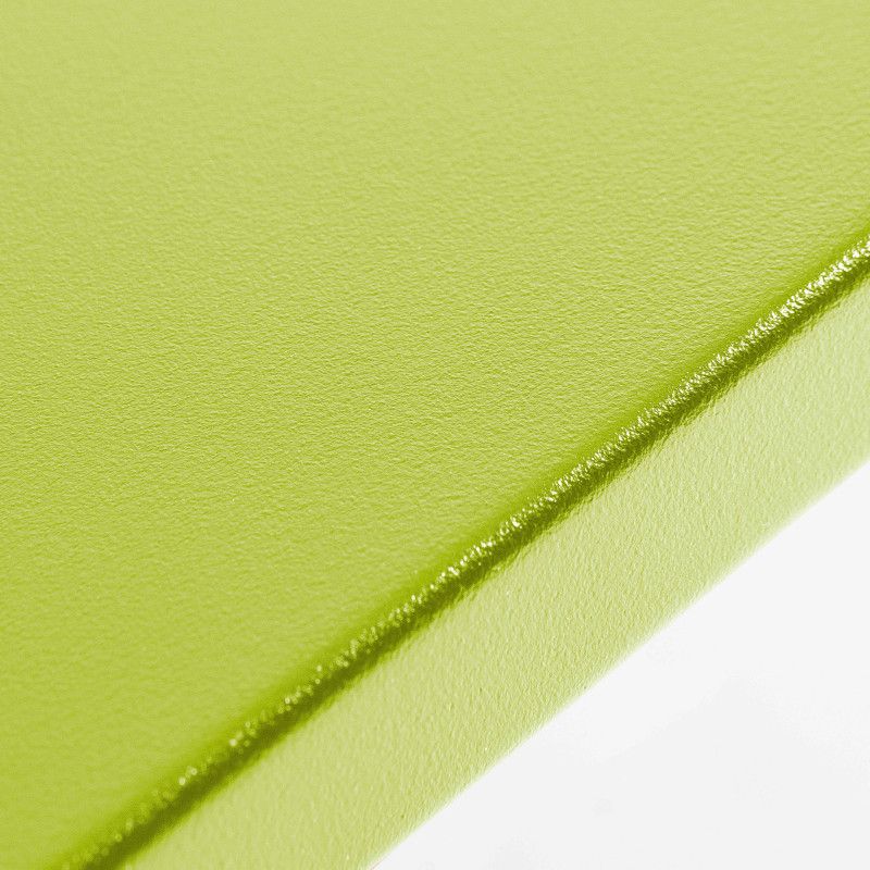 Table de jardin carrée 120 x 120 cm en métal et 8 chaises en métal