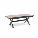 Table extensible extérieure pieds croisés Table extensible extérieure pieds croisés