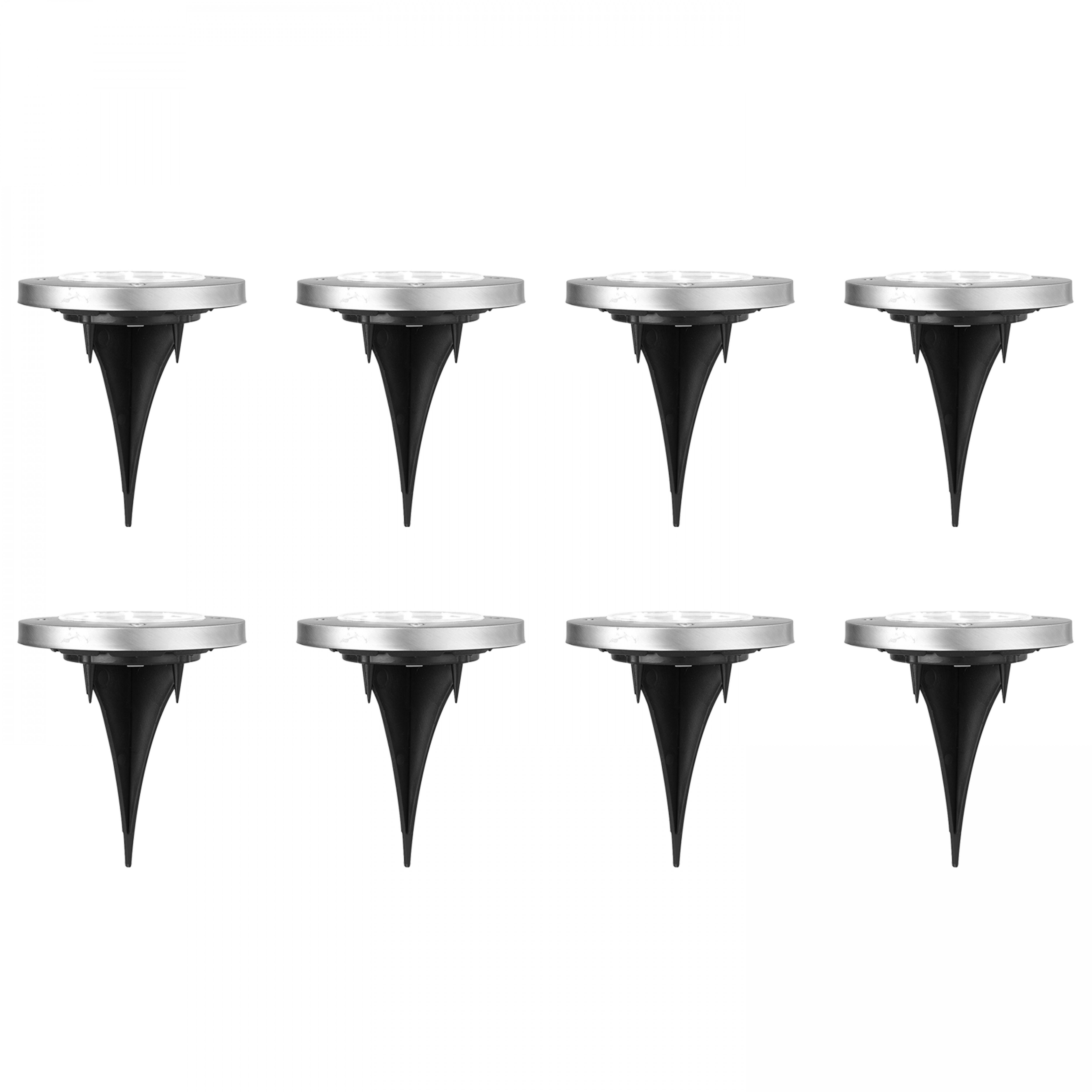 Lot de 8, 16, 24 ou 32 spots solaires à planter