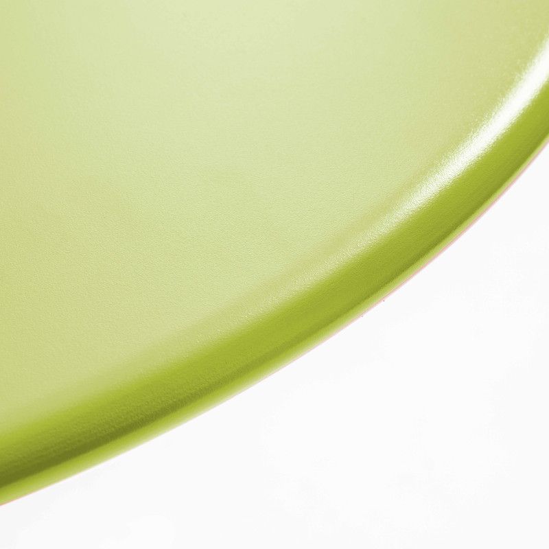 Table de jardin bistrot ronde inclinable en métal Ø70 cm et 4 chaises avec accoudoirs (7/14)