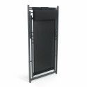 Chilienne pliante noire lot de 2 Chilienne pliante noire lot de 2