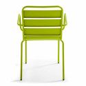 Salon de jardin en métal 1 table et 8 fauteuils dépareillés (9/19)