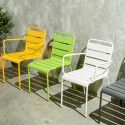 Salon de jardin en métal 1 table et 8 fauteuils(4/23)