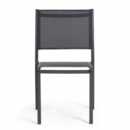 Chaise outdoor grise légère