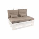 Banquette palettes (lot de 3 palettes) Cuzco Banquette palettes (lot de 3 palettes) Cuzco