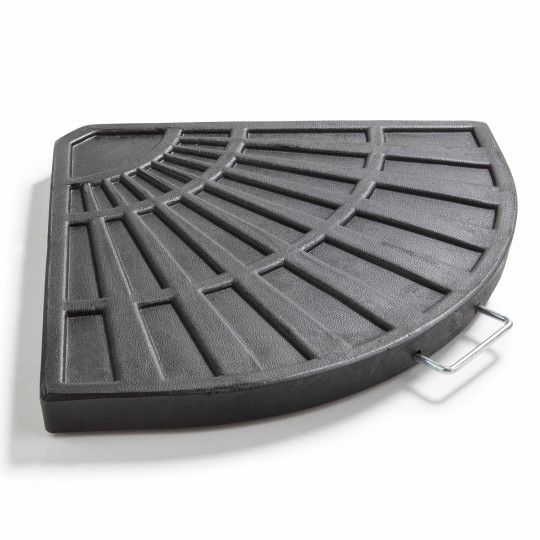 Dalle lestée parasol déporté