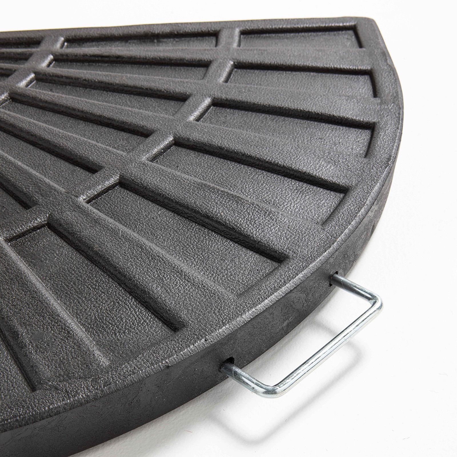 Dalle lestée béton 14 kg parasol