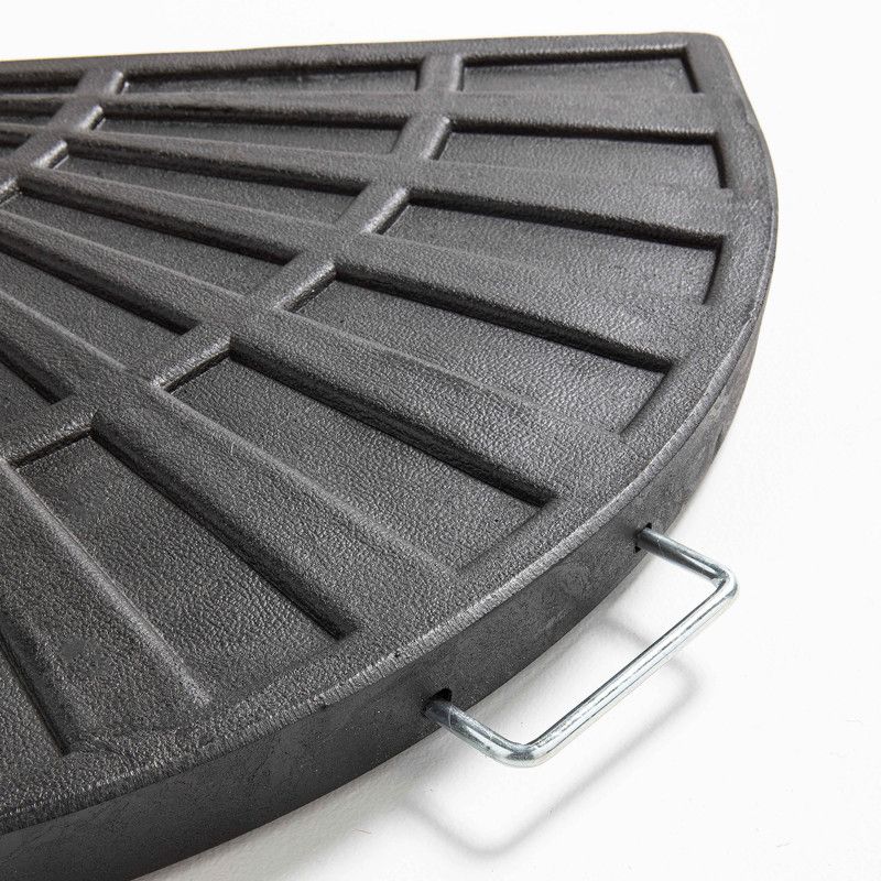 Dalle lestée béton 14 kg parasol (4/7)