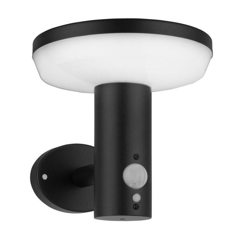 Applique solaire LED noire