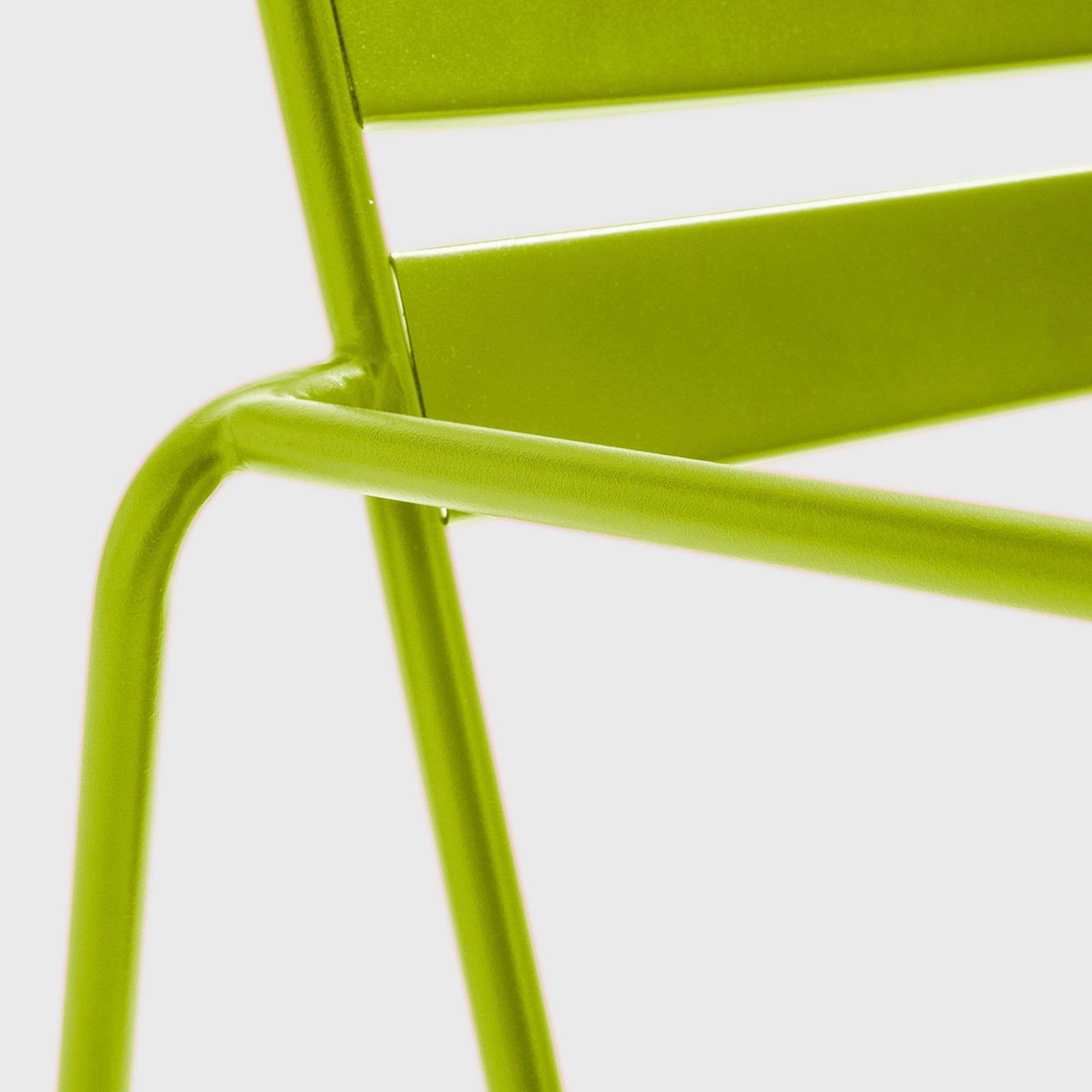 Focus structure en métal chaise de jardin VERTE