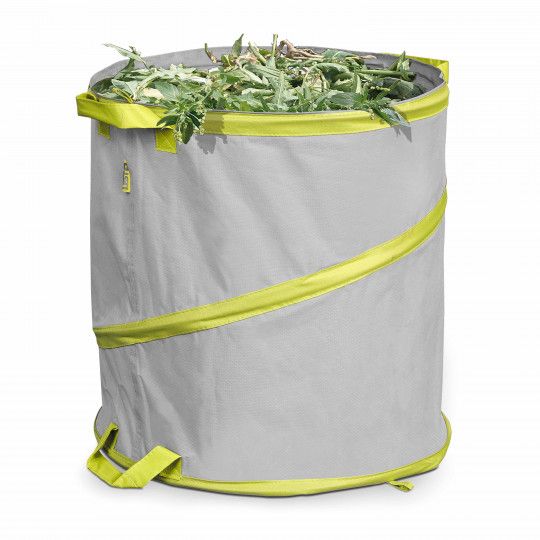 Sac de Jardin déchets Vert 2x280L Max. 50kg par Sac Robuste Lavable Sac de  déchets ordures Gazon Feuilles Sac déchets végétaux : : Jardin