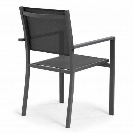 Ensemble table rectangulaire (206 x 100 x 74,5 cm) avec 8 chaises et 2 fauteuils (12/26)