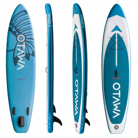 Stand up paddle gonflable de randonnée 10'10