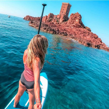 Stand up paddle gonflable de randonnée 10'10
