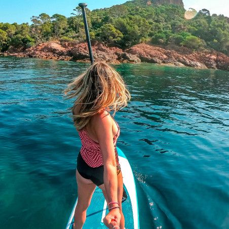 Stand up paddle gonflable de randonnée 10'10
