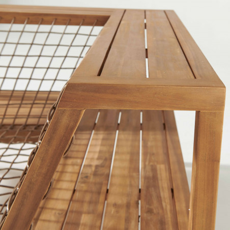 Structure salon de jardin bois acacia Seychelles Structure salon de jardin bois acacia Seychelles