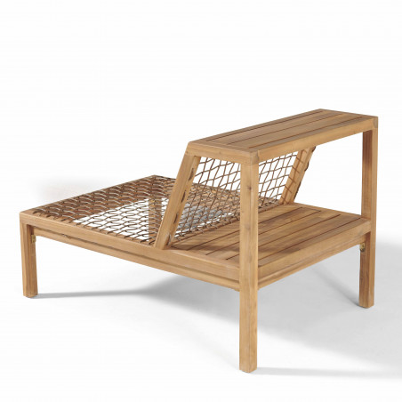 Structure fauteuil de jardin bois acacia