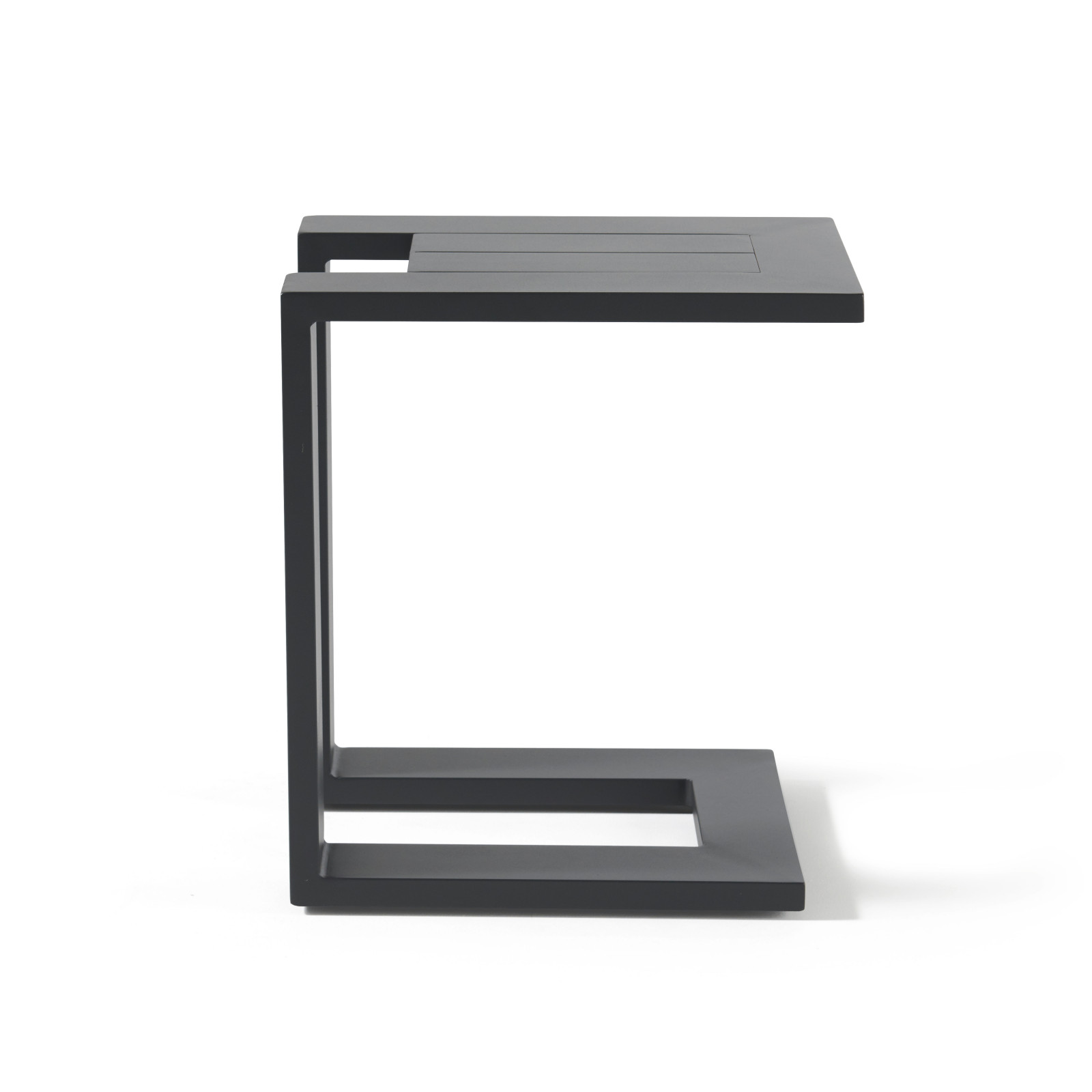 Table basse grise transat