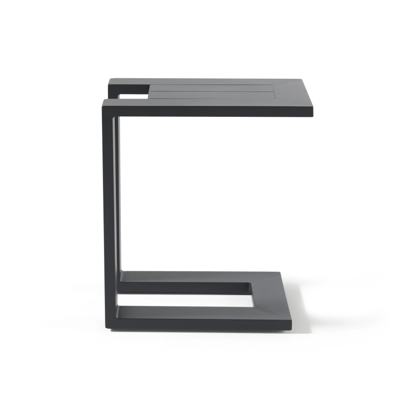 Table basse grise transat