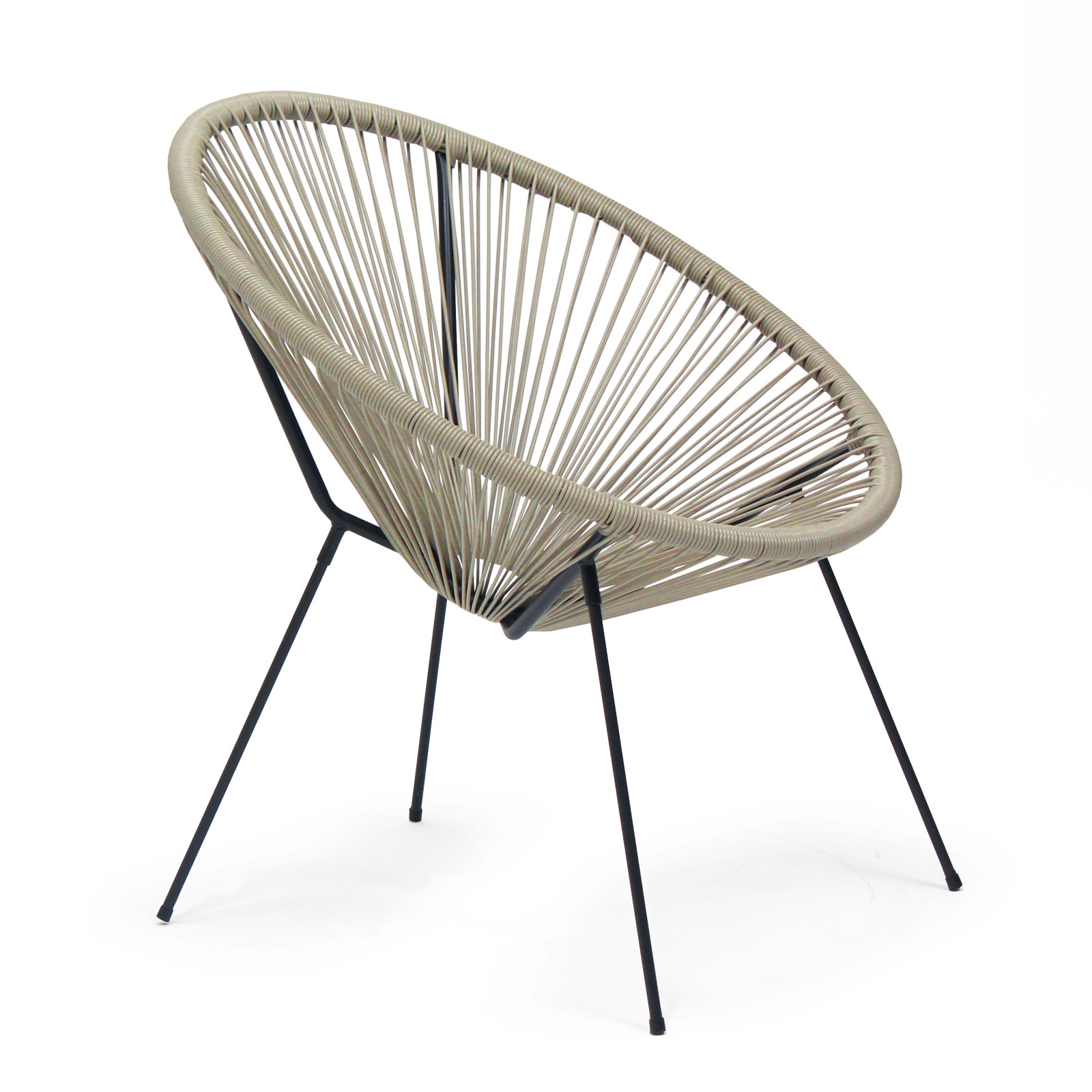 Fauteuil de jardin fil  OVO  Oviala