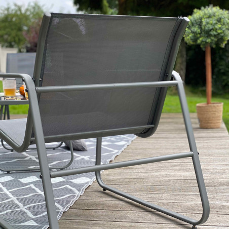 Salon de jardin 4 personnes pas cher