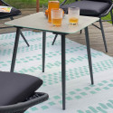 Table basse effet marbre
