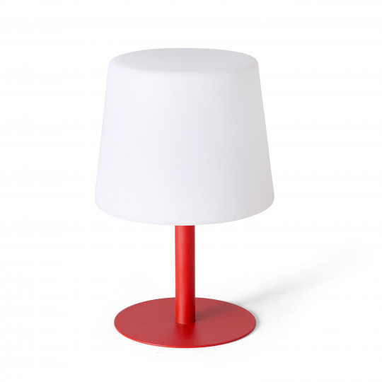 Lampe de table LED rechargeable ROUGE