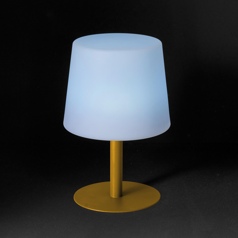 Lampe de table LED JAUNE (4/6)