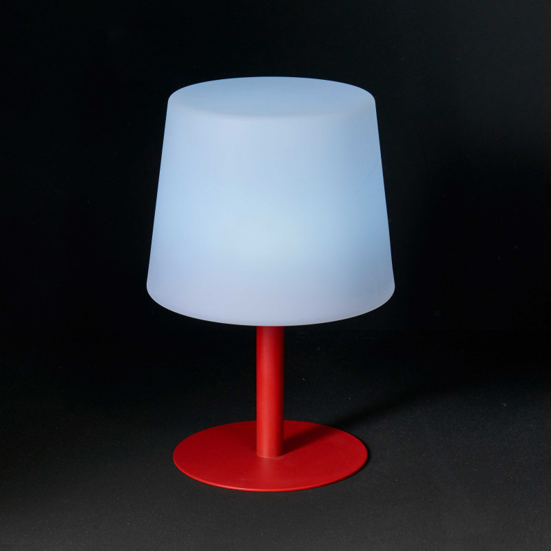 Lampe de table LED ROUGE (4/6)