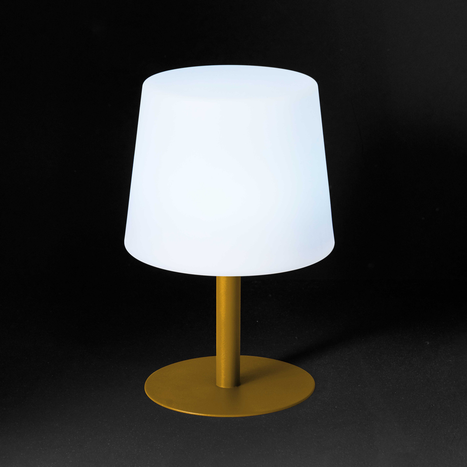 Lampe de table rechargeable LED JAUNE
