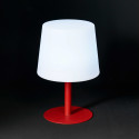 Lampe de table rechargeable LED ROUGE